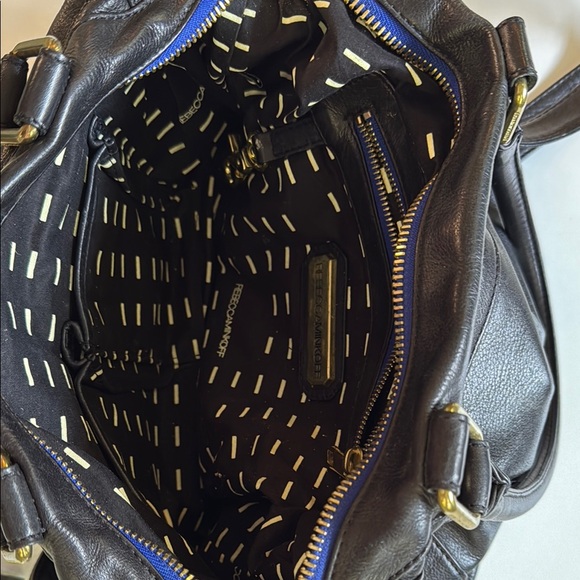 Rebecca Minkoff Black leather MAB Satchel handbag - Picture 4 of 6